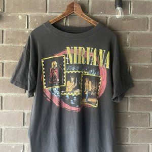 Vintage Nirvana Band t Shirtbkjy126